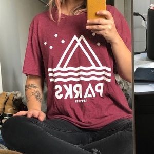 Parks Apparel graphic tee
